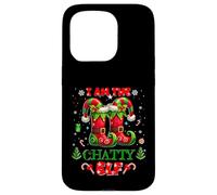 I'm The Chatty Elf Christmas Outfit Funny Xmas Custodia per iPhone 15 Pro