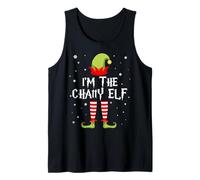 I'm The Chatty Elf Funny Christmas Matching Family Group Canotta