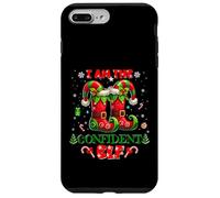 I'm The Confident Elf Christmas Outfit Funny Xmas Custodia per iPhone 7 Plus/8 Plus