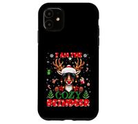 I'm The Cozy Reindeer Christmas Outfit Funny Xmas Custodia per iPhone 11