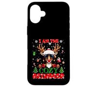 I'm The Cozy Reindeer Christmas Outfit Funny Xmas Custodia per iPhone 16 Plus