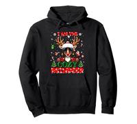 I'm The Cozy Reindeer Christmas Outfit Funny Xmas Felpa con Cappuccio