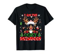 I'm The Cozy Reindeer Christmas Outfit Funny Xmas Maglietta
