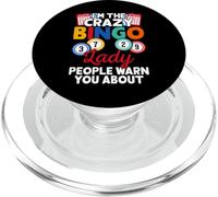 I'm The Crazy Bingo Lady People Warn You About PopSockets PopGrip per MagSafe