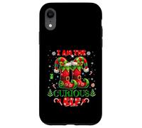 I'm The Curious Elf Christmas Outfit Funny Xmas Custodia per iPhone XR