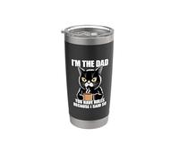 I'm The Dad You Have Rules Because I Said So Bicchiere termico in acciaio inox doppia parete