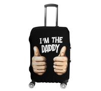 I'm The Daddy - Copertura per bagagli da viaggio, lavabile, antigraffio, protezione per valigie, Stile:, XL