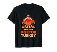 I'm The Doctor Turkey Divertente Ringraziamento Autunno Autunno Maglietta