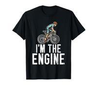 Im The Engine Regali per gli appassionati di bicicletta tema ciclismo Maglietta