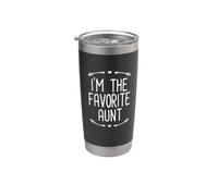 I'm The favorite Aunt Bicchiere termico in acciaio inox doppia parete