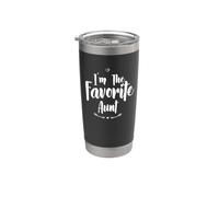 I'm The favorite Aunt Bicchiere termico in acciaio inox doppia parete