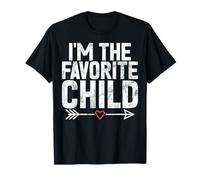 I'm The Favorite Child Sister Brother Fratelli Divertenti Gemelli Maglietta