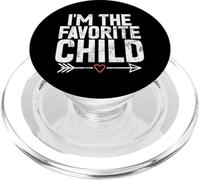 I'm The Favorite Child Sister Brother Fratelli Divertenti Gemelli PopSockets PopGrip per MagSafe