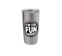 I'm The Fun Parent Bicchiere termico in acciaio inox doppia parete