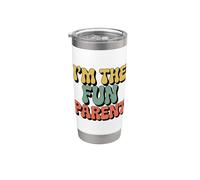 I'm The Fun Parent Bicchiere termico in acciaio inox doppia parete