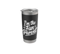 I'm The Fun Parent Bicchiere termico in acciaio inox doppia parete