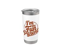 I'm The Fun Parent Bicchiere termico in acciaio inox doppia parete