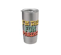 I'm The Fun Parent Bicchiere termico in acciaio inox doppia parete