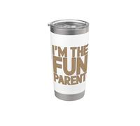 I'm The Fun Parent Bicchiere termico in acciaio inox doppia parete