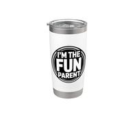 I'm The Fun Parent Bicchiere termico in acciaio inox doppia parete