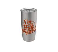 I'm The Fun Parent Bicchiere termico in acciaio inox doppia parete