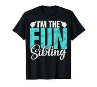 I'm The Fun Sibling Funny Brother Sister Matching Fratelli Maglietta