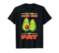 I'm The Good Kind of Fat Avocado Alimentare Sano Maglietta