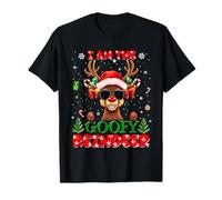 I'm The Goofy Reindeer Christmas Outfit Funny Xmas Maglietta
