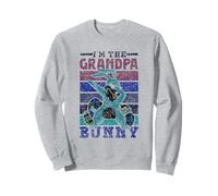 I'm The Grandpa Bunny Happy Egg Easter Granddad Felpa