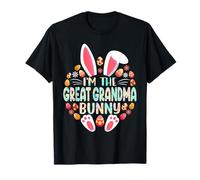 I'm The Great Grandma Bunny - Divertente abbinamento familiare per il giorno di Pasqua Maglietta