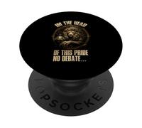 I'M THE HEAD OF THIS PRIDE NO DEBATE PopSockets PopGrip Adesivo