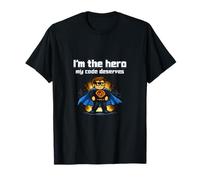 Im The Hero My Code merita Pixel Superhero Design Maglietta