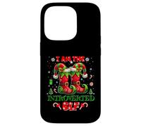 I'm The Introverted Elf Christmas Outfit Funny Xmas Custodia per iPhone 14 Pro