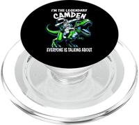 I'm The Legendary Camden Divertente Astronauta Dinosauro Cartoon PopSockets PopGrip per MagSafe
