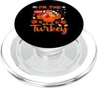 I'm The Loud Turkey Thanhksgiving Thankful For Family PopSockets PopGrip per MagSafe