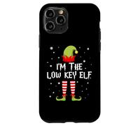 I'm The Low Key Elf Funny Christmas Matching Family Group Custodia per iPhone 11 Pro