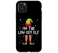 I'm The Low Key Elf Funny Christmas Matching Family Group Custodia per iPhone 11 Pro Max