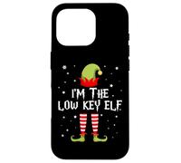 I'm The Low Key Elf Funny Christmas Matching Family Group Custodia per iPhone 16 Pro