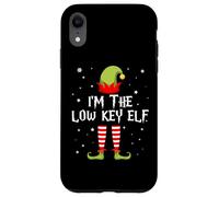 I'm The Low Key Elf Funny Christmas Matching Family Group Custodia per iPhone XR