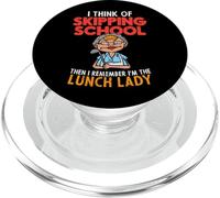 I'm The Lunch Lady Scuola Caterer Caffetteria Chef Cuoco PopSockets PopGrip per MagSafe