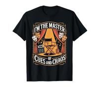 I'm The Master of Cues And Chaos Backstage Crew Tech Maglietta