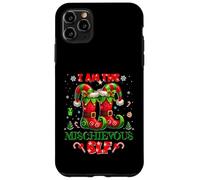 I'm The Mischievous Elf Christmas Outfit Funny Xmas Custodia per iPhone 11 Pro Max