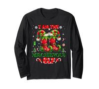 I'm The Mischievous Elf Christmas Outfit Funny Xmas Maglia a Manica