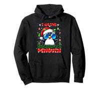 I'm The Mischievous Penguin Christmas Outfit Funny Xmas Felpa con Cappuccio