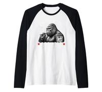 I'm The Nicest Asshole You'll Ever Meet Monkey Maglia con Maniche Raglan