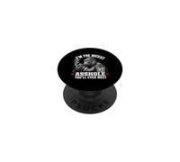 I'm The Nicest Asshole You'll Ever Meet Monkey PopSockets PopGrip Adesivo