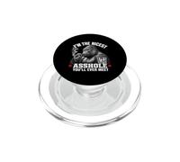 I'm The Nicest Asshole You'll Ever Meet Monkey PopSockets PopGrip per MagSafe