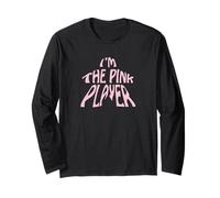 I'm The Pink Player Meeple Board Gamer Tavolo da Tavolo Maglia a Manica