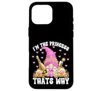 Im The Princess Thats Why Funny Saying For Women Pink Gnome Custodia per iPhone 16 Pro Max