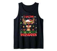 I'm The Radiant Reindeer Christmas Outfit Funny Xmas Canotta